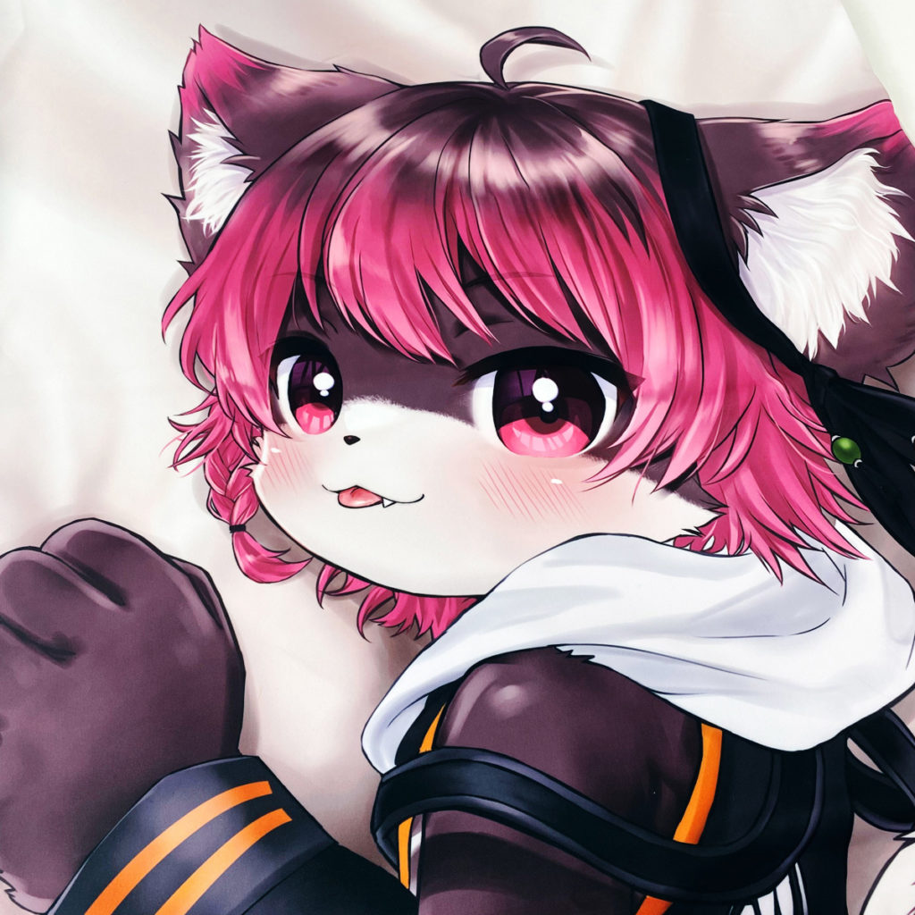 抱き枕カバー(犬見るく様)制作例