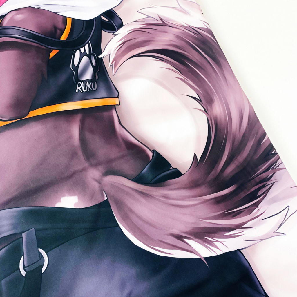 抱き枕カバー(犬見るく様)制作例