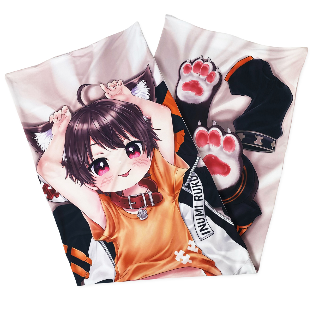 抱き枕カバー(犬見るく様)制作例