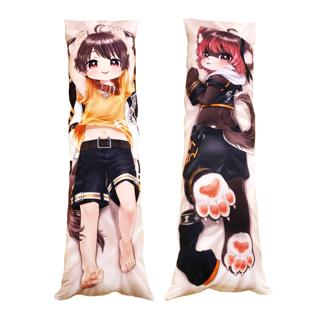 抱き枕カバー(犬見るく様)制作例