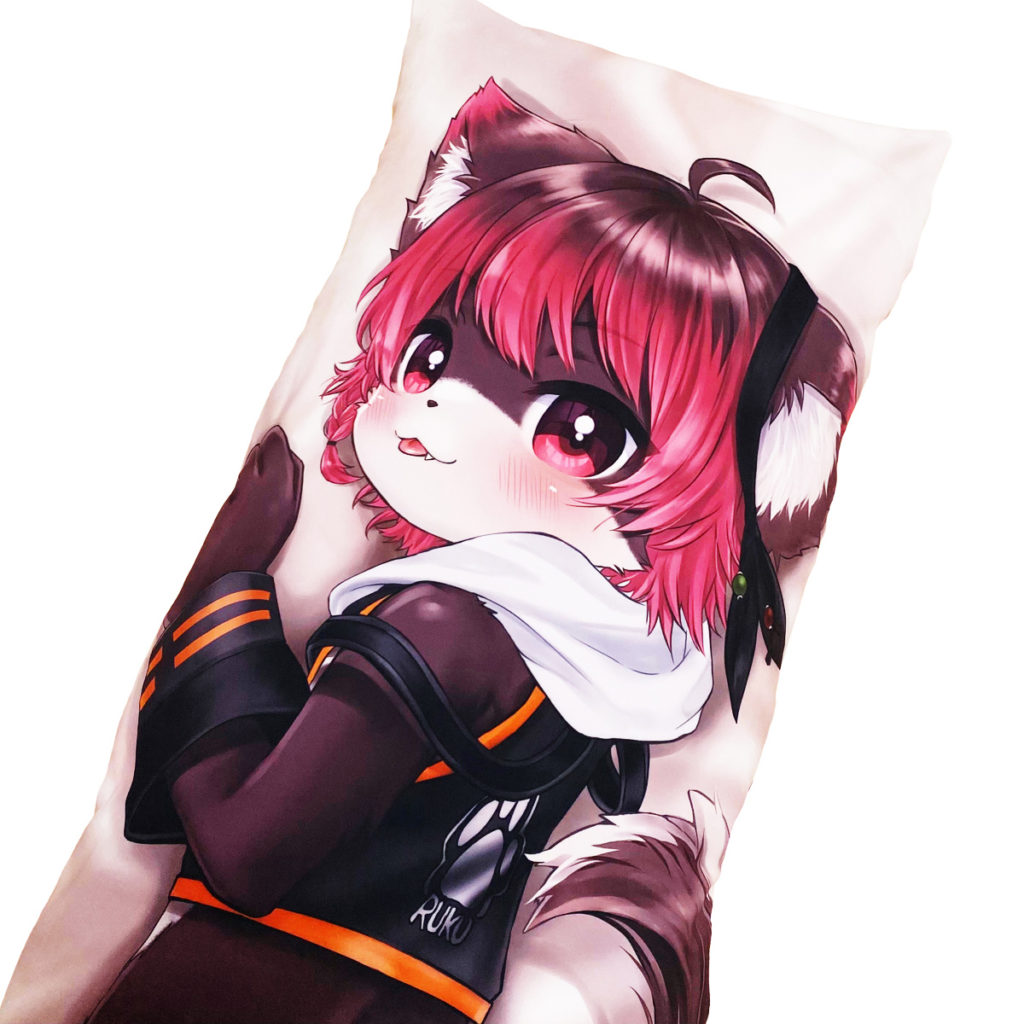 抱き枕カバー(犬見るく様)制作例