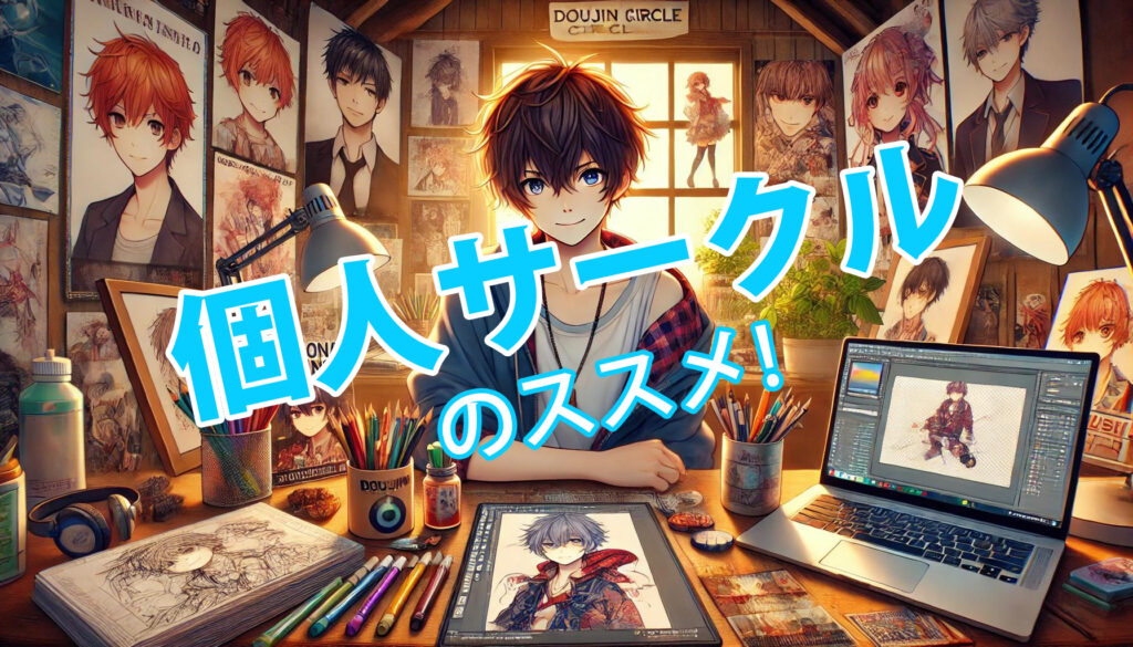 個人サークル(同人サークル)活動の始め方！「おひとりさまサークル」の魅力と実践法