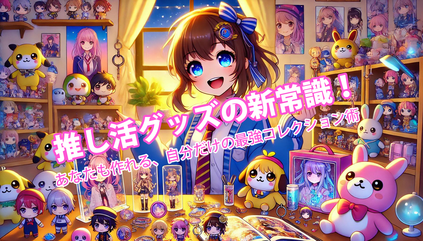 推し活グッズの新常識！あなたも作れる、自分だけの最強コレクション術
