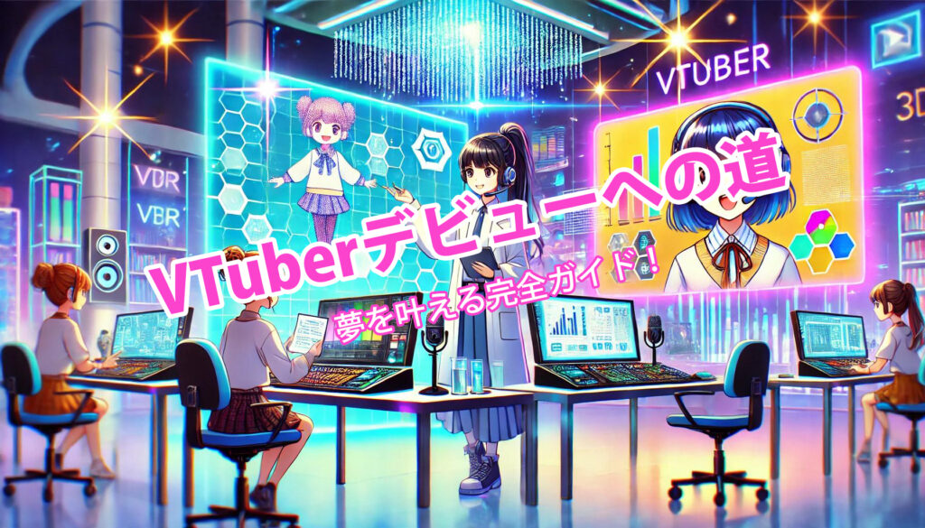 VTuberデビューへの道：夢を叶える完全ガイド！