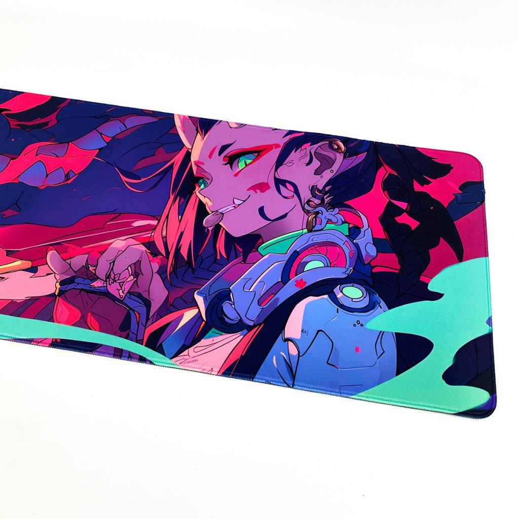 オリジナルデスクマット・ゲーミングマウスパッド800×300mm制作事例