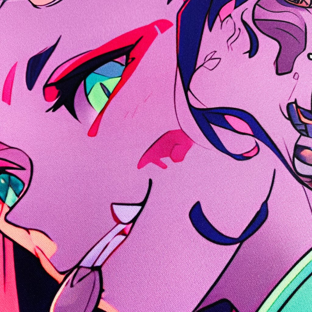 オリジナルデスクマット・ゲーミングマウスパッド800×300mm制作事例