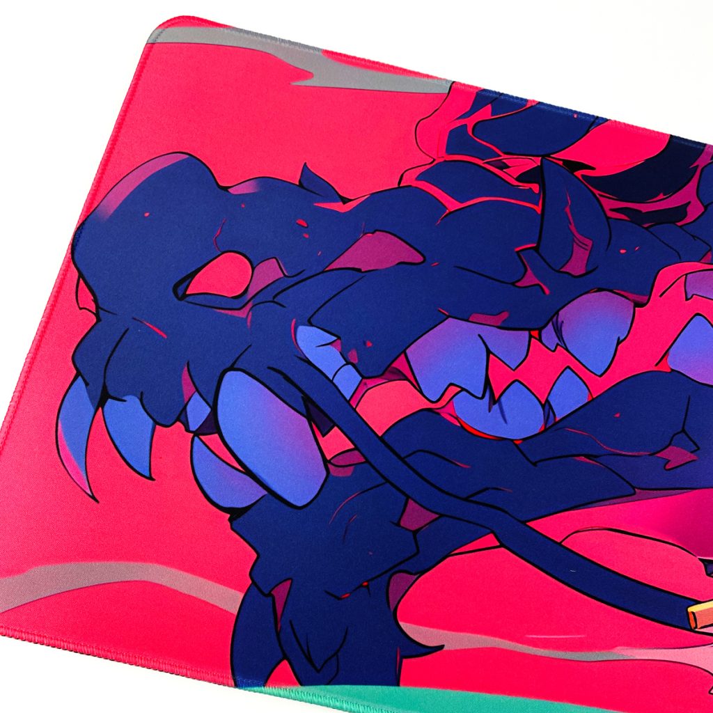 オリジナルデスクマット・ゲーミングマウスパッド800×300mm制作事例