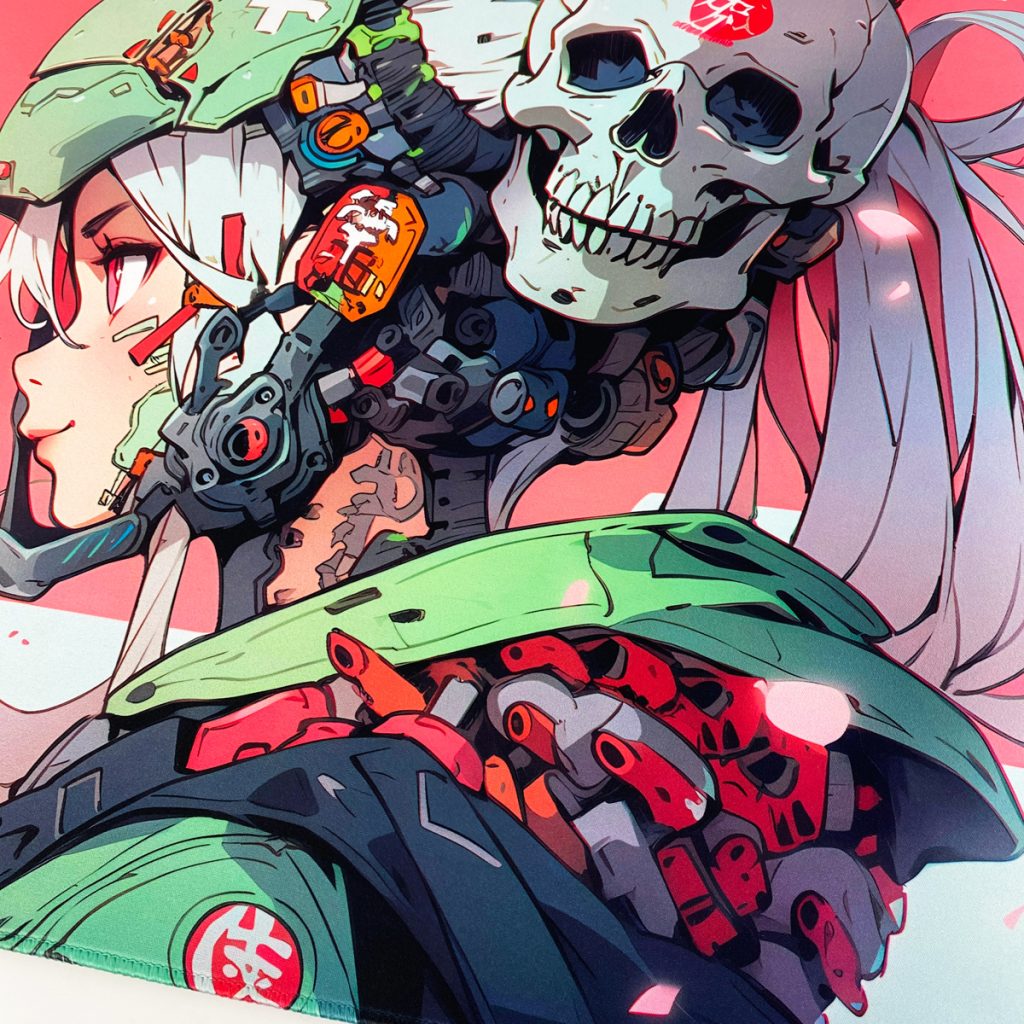 オリジナルデスクマット・ゲーミングマウスパッド450×400mm制作事例