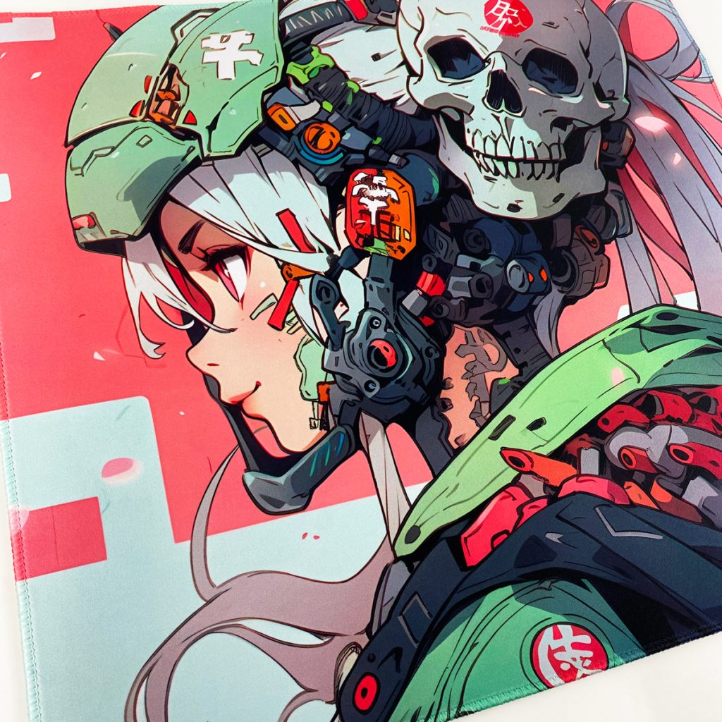 オリジナルデスクマット・ゲーミングマウスパッド450×400mm制作事例