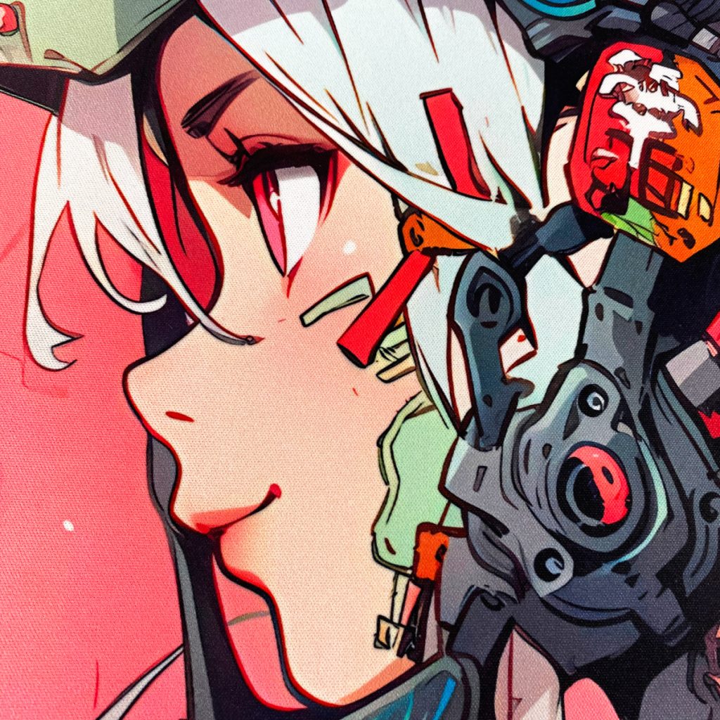 オリジナルデスクマット・ゲーミングマウスパッド450×400mm制作事例