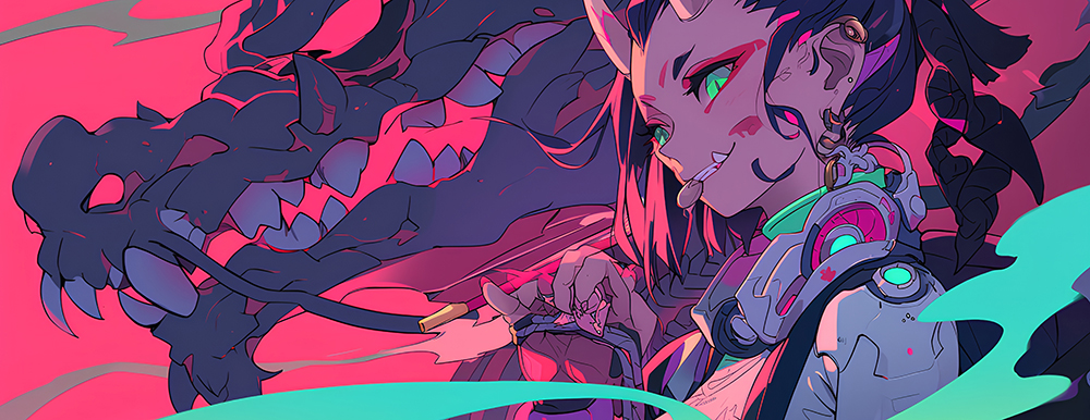 オリジナルデスクマット・ゲーミングマウスパッド800×300mm制作事例