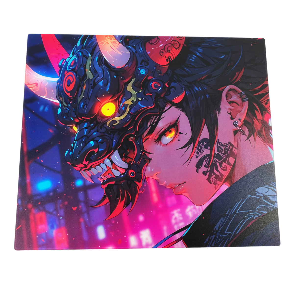 オリジナルガラスマウスパッド490×420mm制作事例