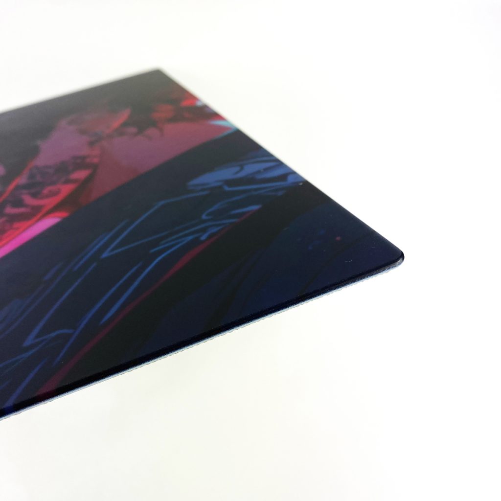 オリジナルガラスマウスパッド490×420mm制作事例