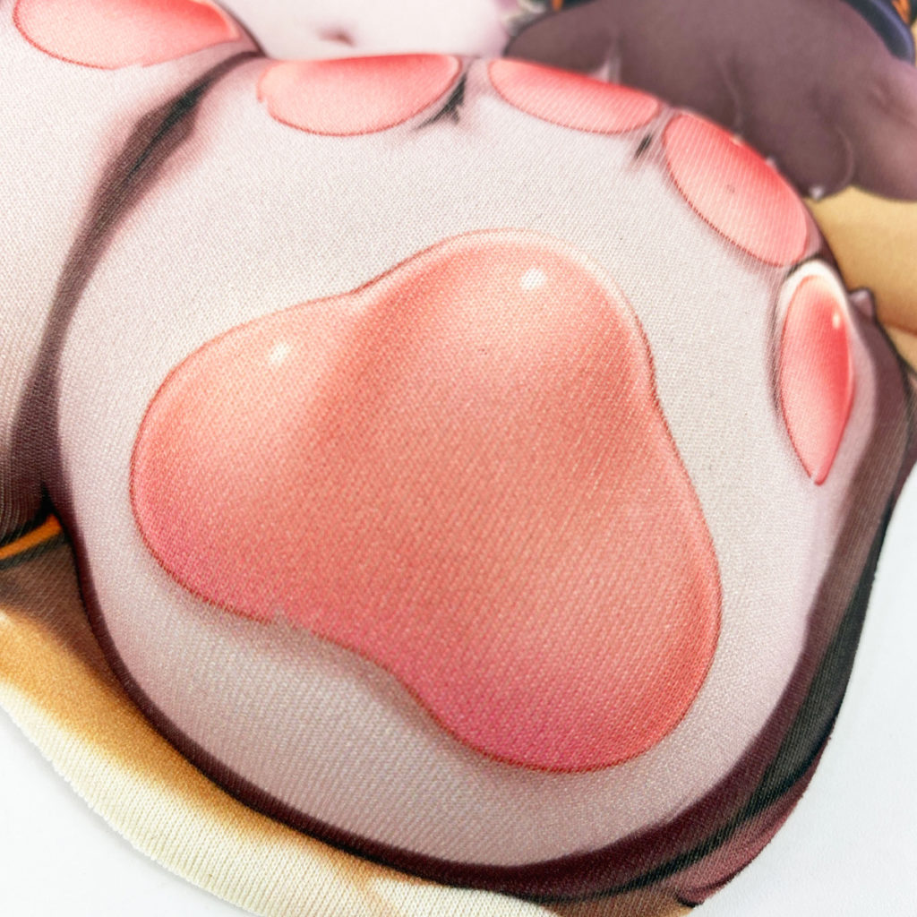 雄っぱいマウスパッド(犬見るく様)制作例