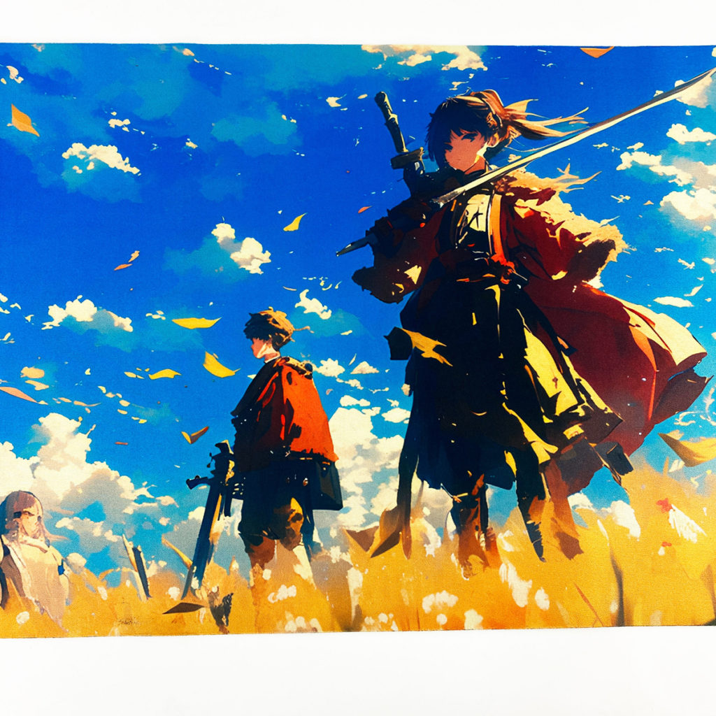 オリジナルカードゲームプレイマット制作