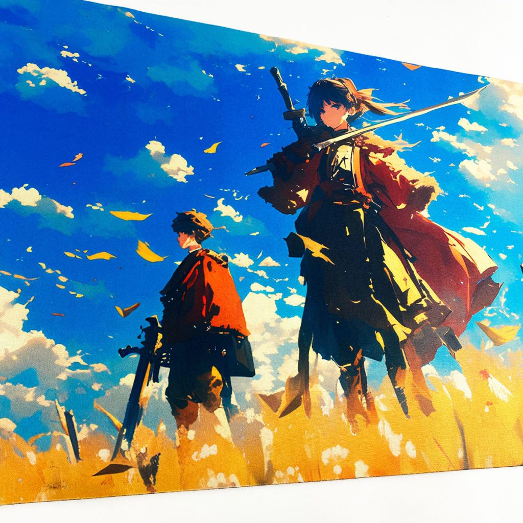 オリジナルカードゲームプレイマット制作