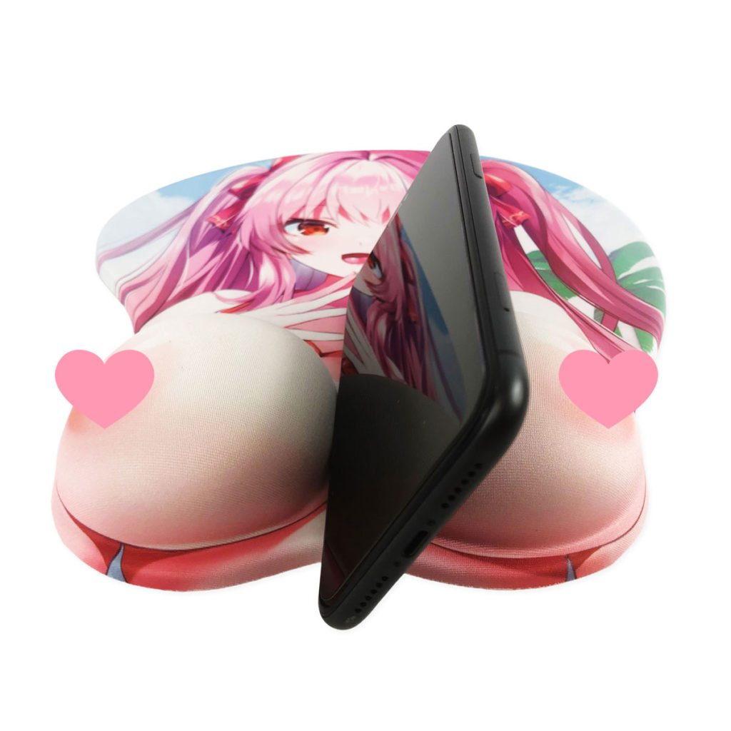 おっぱいマウスパッド型スマホスタンド