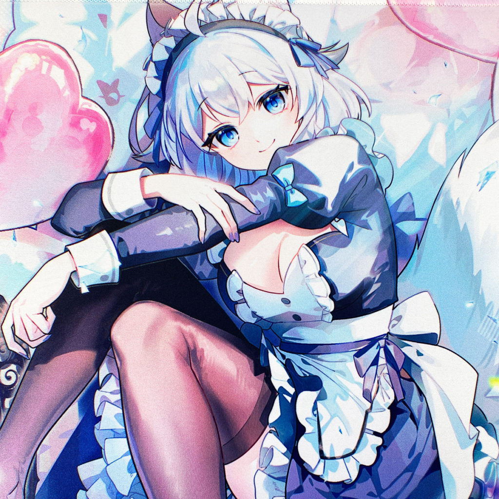 ゲーミングマウスパッド(柊しきみ様)制作例