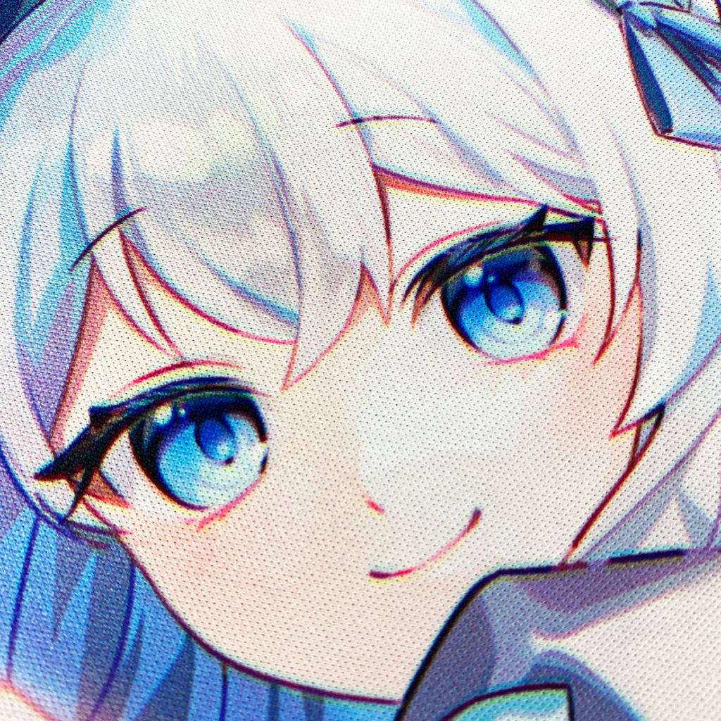 ゲーミングマウスパッド(柊しきみ様)制作例