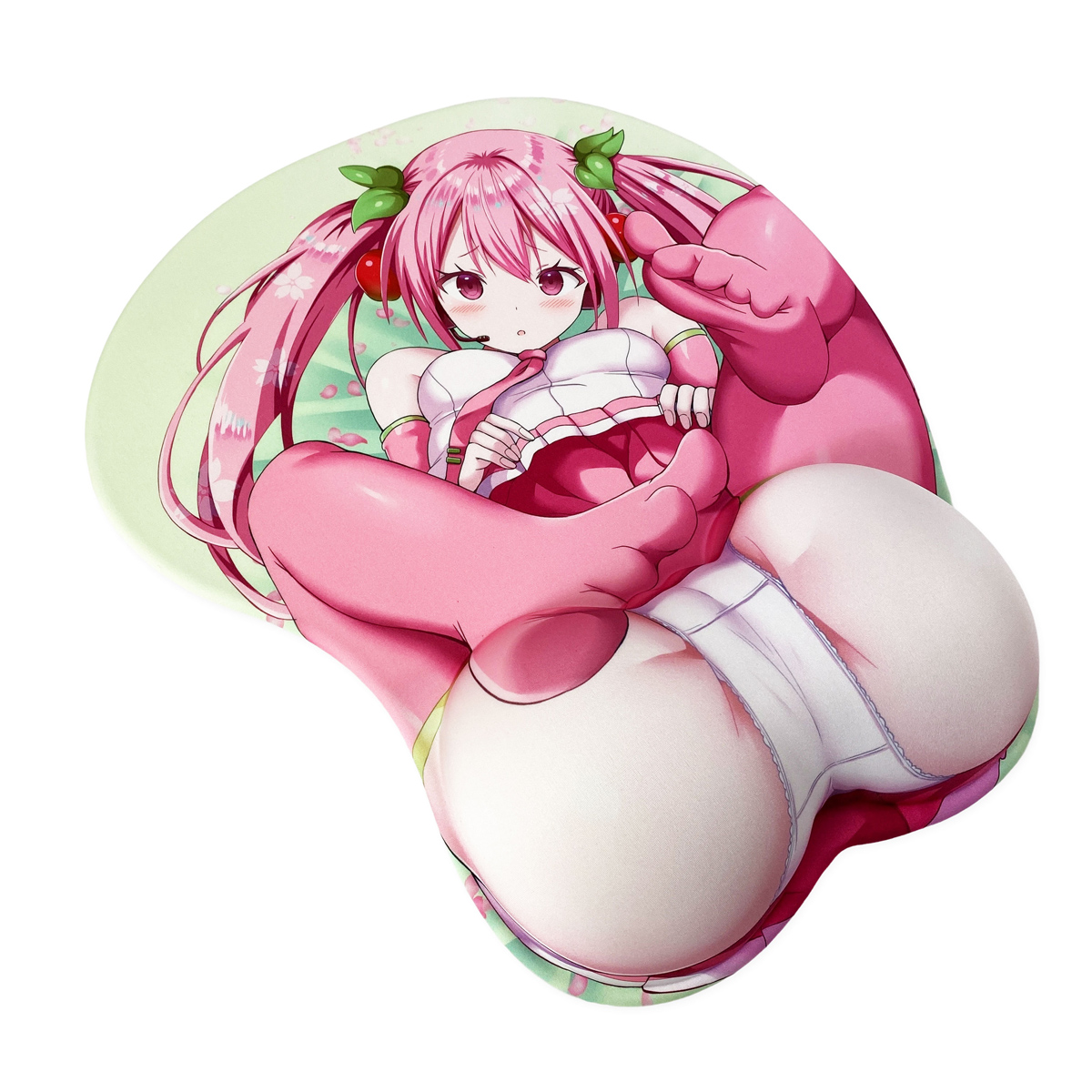 等身大開脚立体マウスパッド詳細