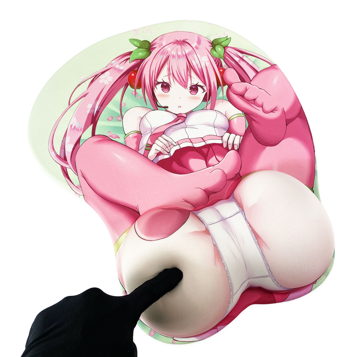 等身大開脚立体マウスパッド詳細