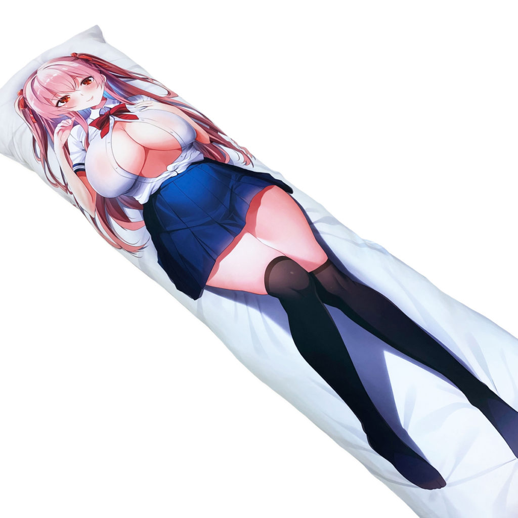 MAKI/創田ぐみ先生 描き下ろし 楼島マコ セーラー服 抱き枕カバー(健全ver) 制作例