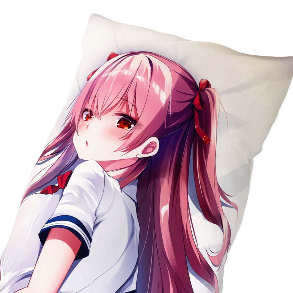 MAKI/創田ぐみ先生 描き下ろし 楼島マコ セーラー服 抱き枕カバー(健全ver) 制作例