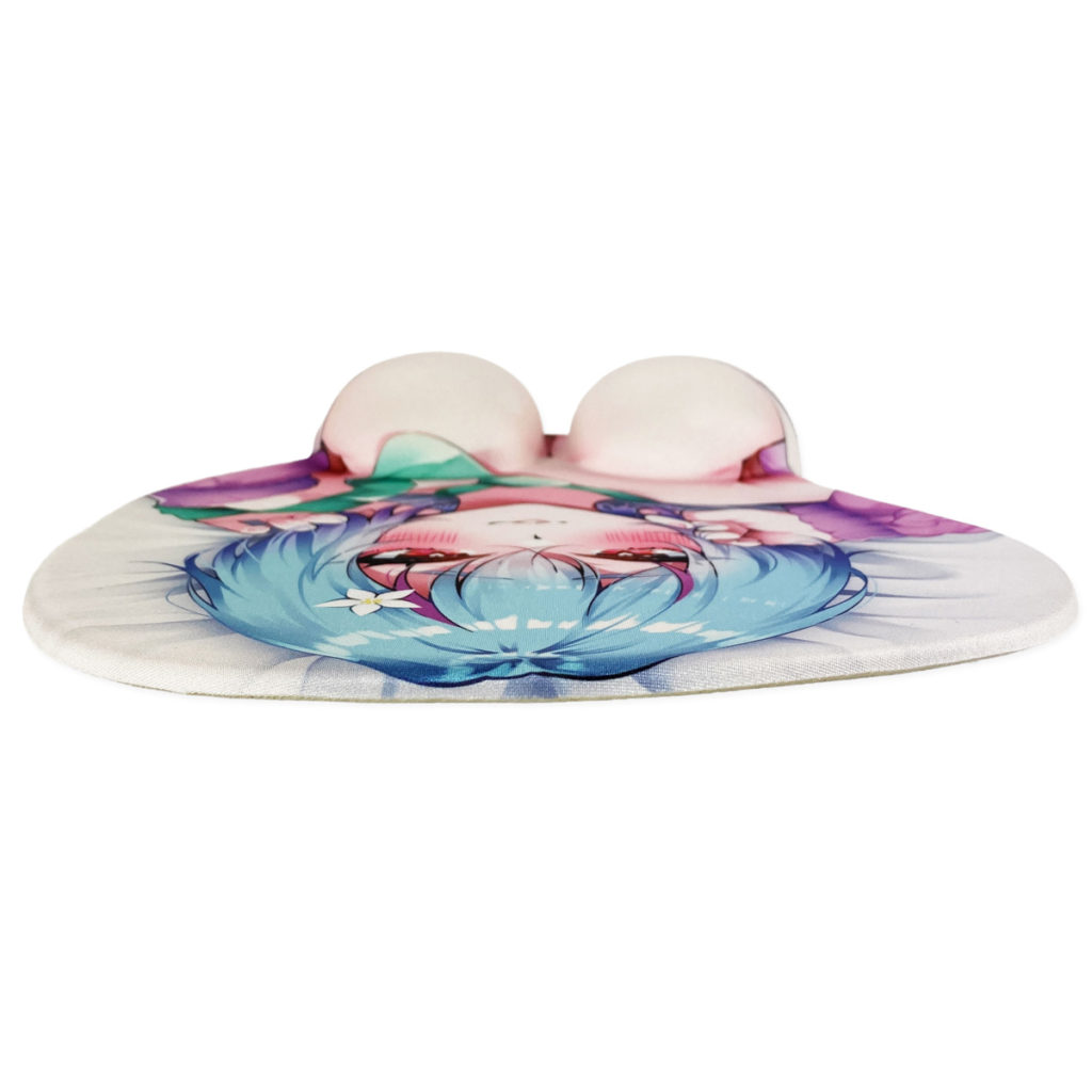 おっぱいマウスパッド型スマホスタンド(LEN先生)制作例