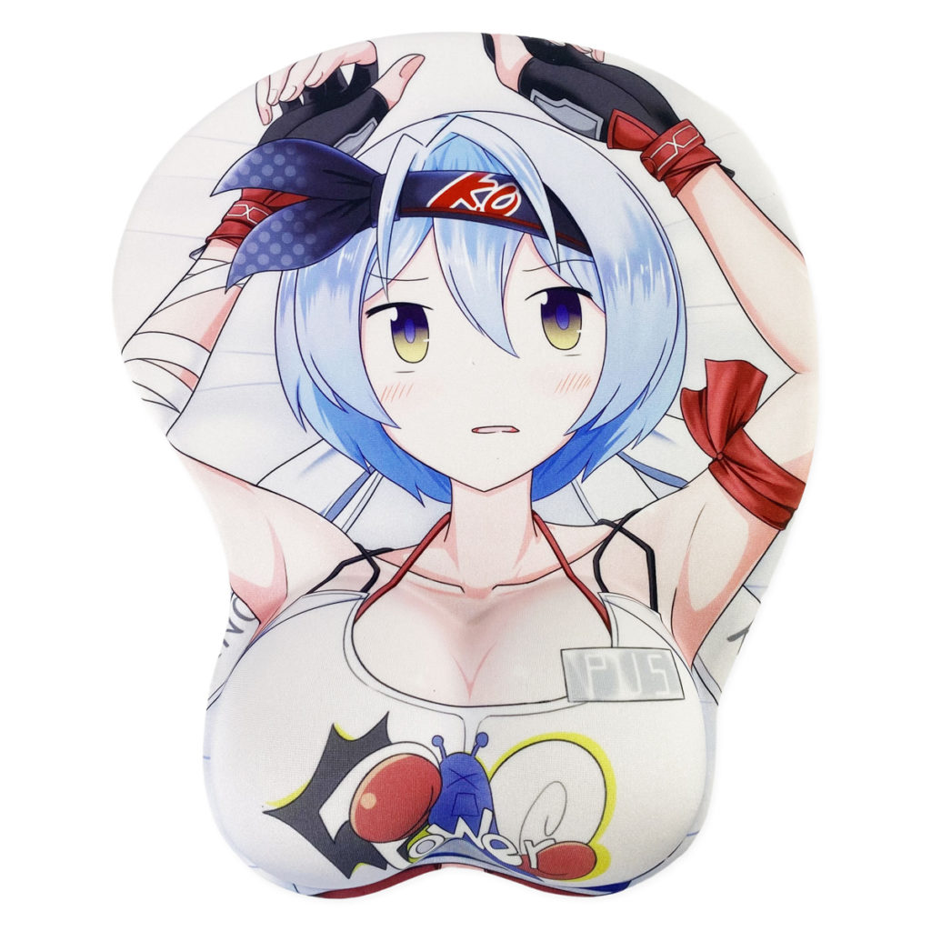 おっぱいマウスパッド(はずれ先生)制作例