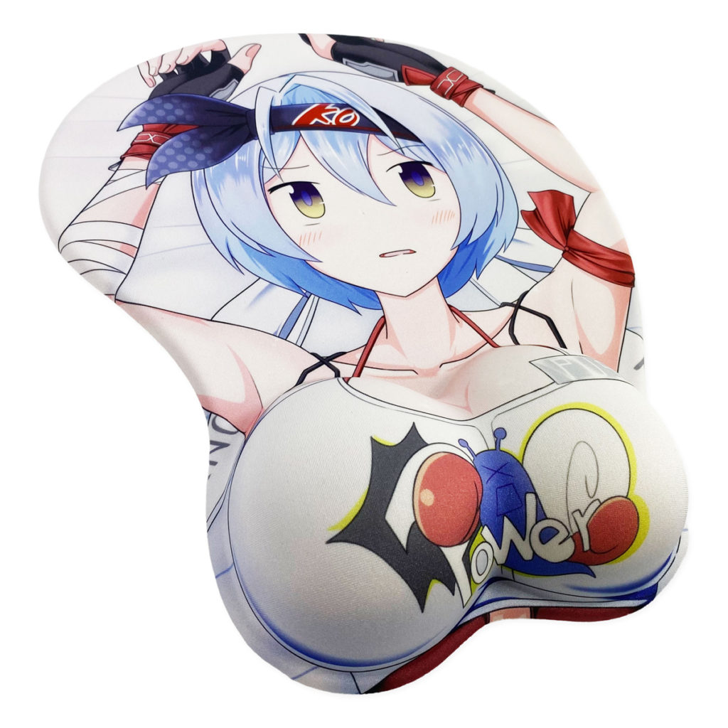 おっぱいマウスパッド(はずれ先生)制作例