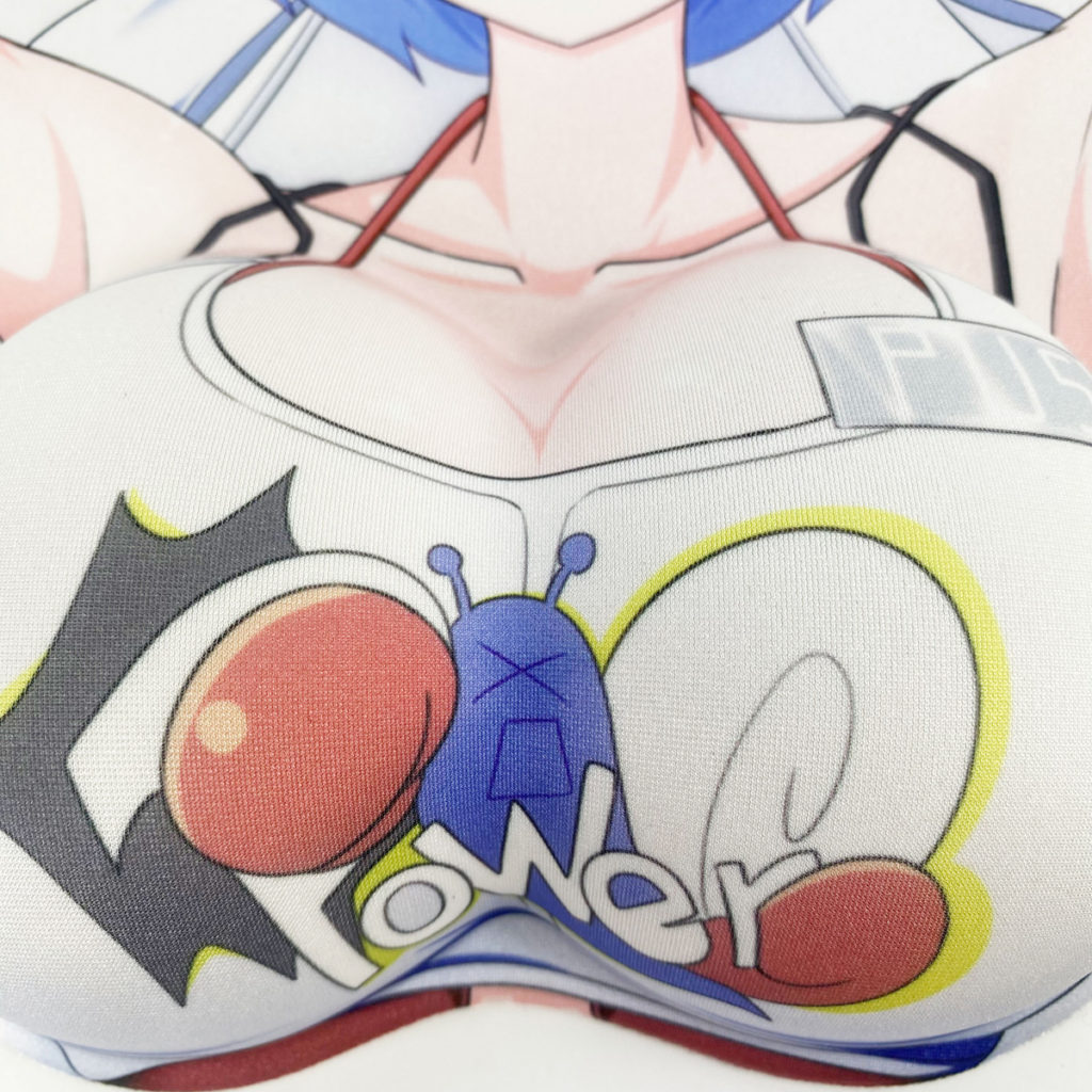 おっぱいマウスパッド(はずれ先生)制作例