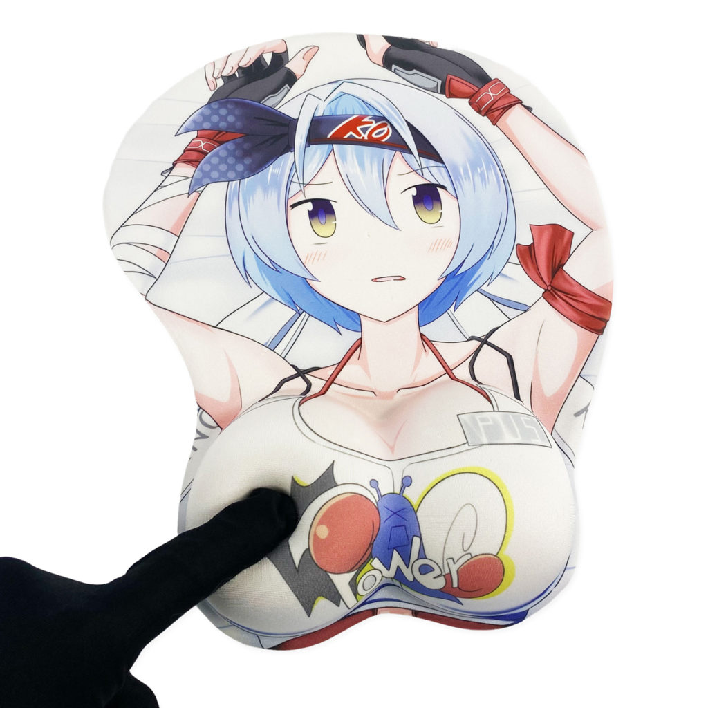 おっぱいマウスパッド(はずれ先生)制作例