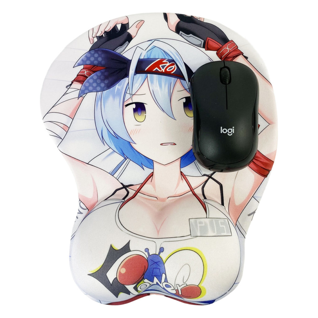 おっぱいマウスパッド(はずれ先生)制作例