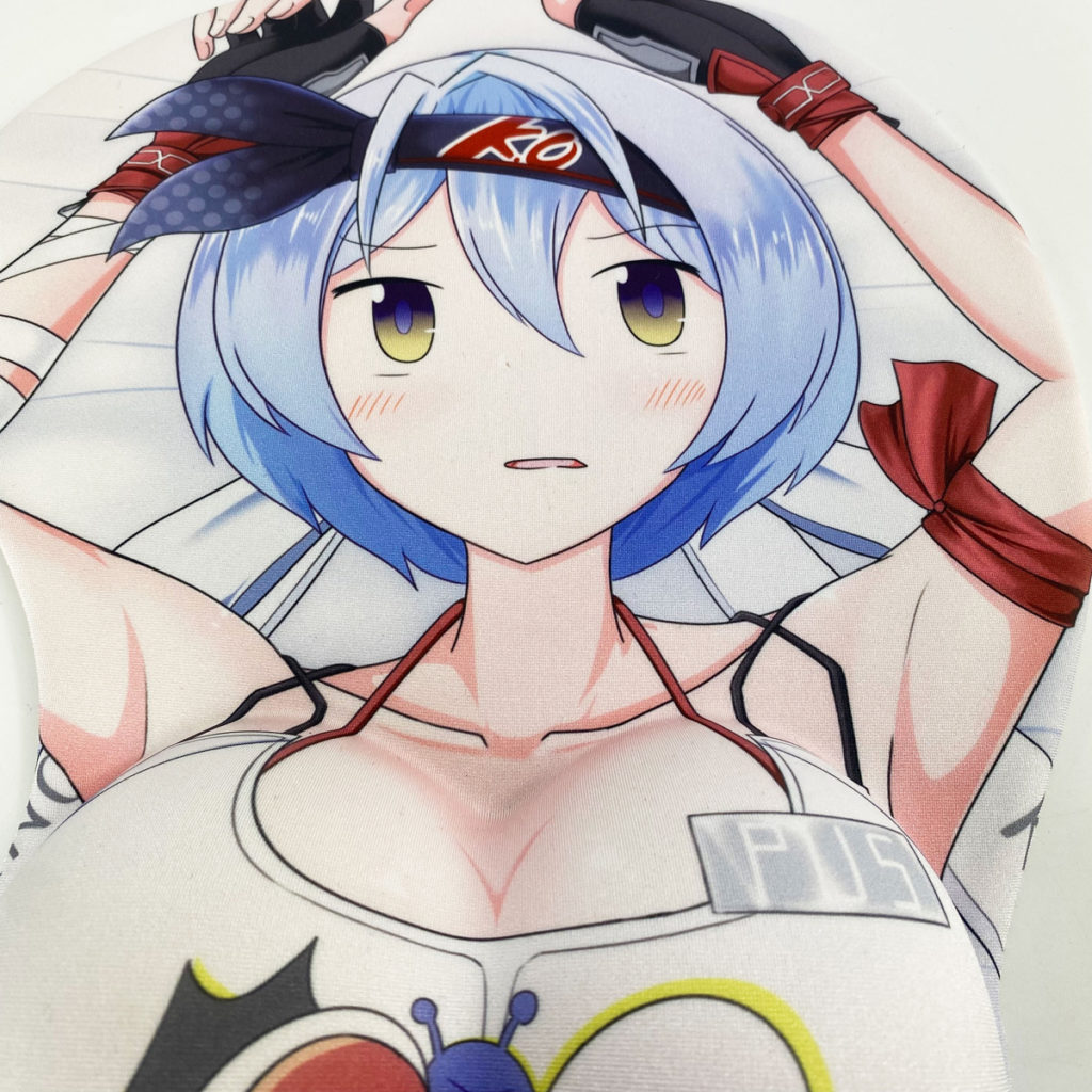 おっぱいマウスパッド(はずれ先生)制作例