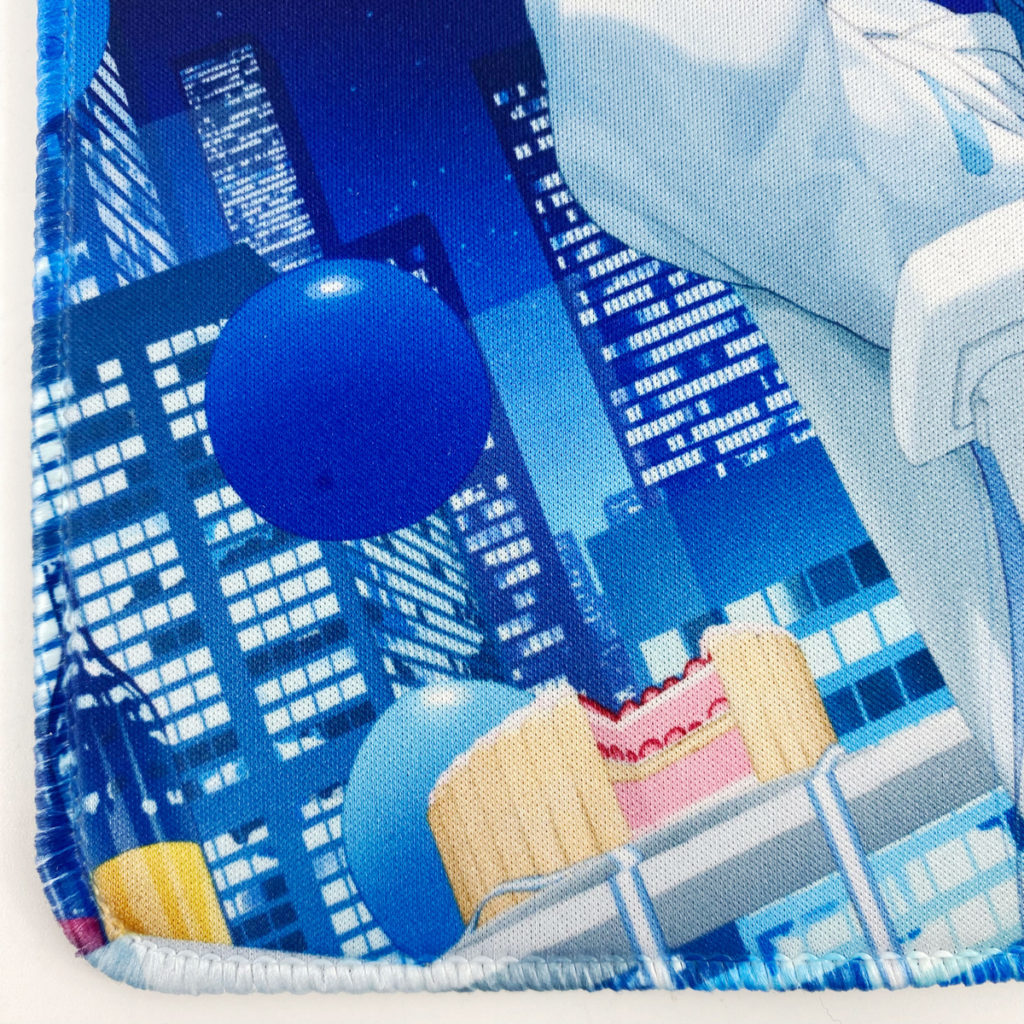 ゲーミングマウスパッド(Vtuber「水羽ねお」様)制作例